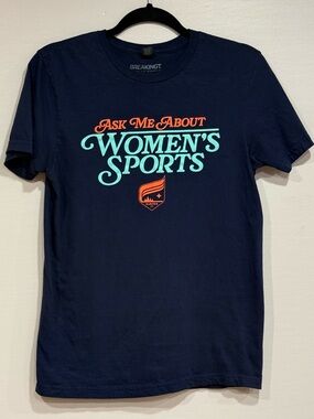 Ask Me About Women's Sports Short-Sleeve Graphic Tee ShirtMinnesota Womens Small
